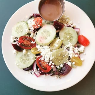 Beet Goat Cheese salad